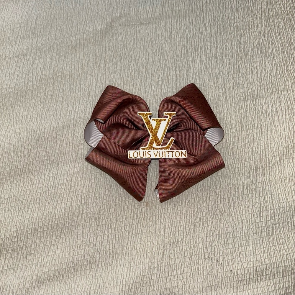 Inspired Lv hair clip
